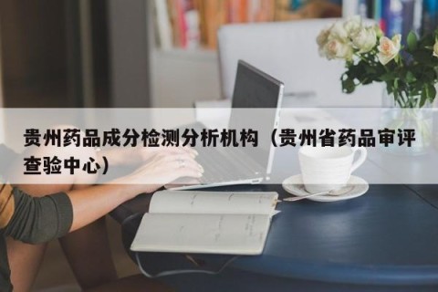 贵州药品成分检测分析机构（贵州省药品审评查验中心）